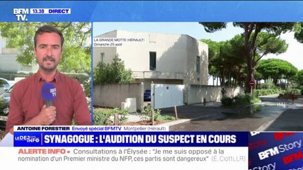 Synagogue: l'audition du suspect a démarré, après avoir été repoussée en raison de son état de santé