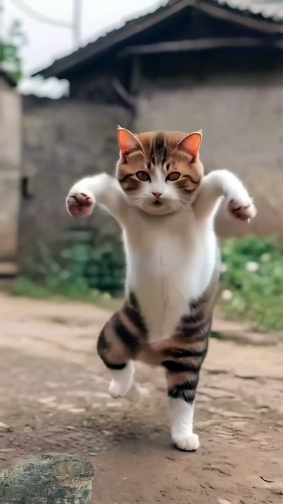 Cat Dance  @shorts @cat @pet @dance @comedy