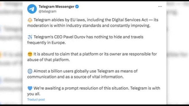 Telegram replica alle accuse su X: Durov non ha nulla da nascondere