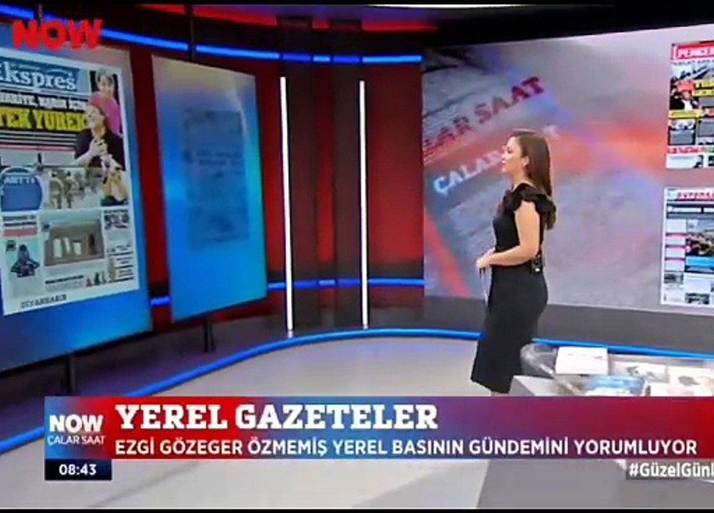 Gazetemiz Güneydoğu Ekspres'in "TÜRKİYE NARİN İÇİN TEK YÜREK" NOW Tv’de Ezgi Gözeger Özmemiş ile Çalar Saat programında.