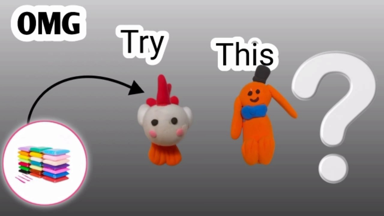 Cute Polymer Clay Art | Make toys with Colored Polymer Clay | Creative Simple Ideas  | UMNartcraft