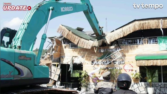 Pembongkaran Tahap II Kawasan Puncak Diwarnai Amarah Warga, Pemkab Bogor Dinilai Diskriminatif