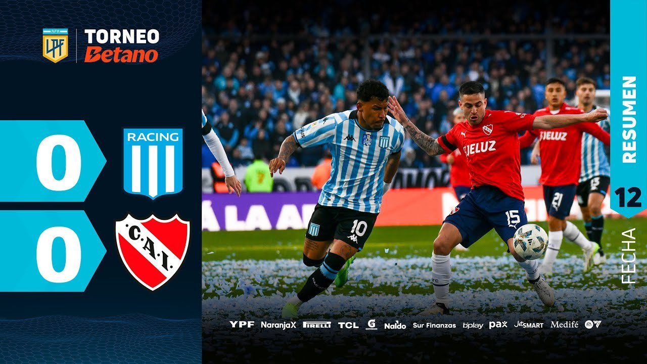 Racing vs Independiente (0-0) | LPF 2024 | Fech...