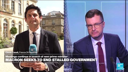 'He's chosen paralysis', says French far-right leader after meeting with Macron