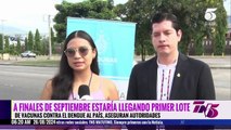26 mil vacunas llegarán a finales de septiembre