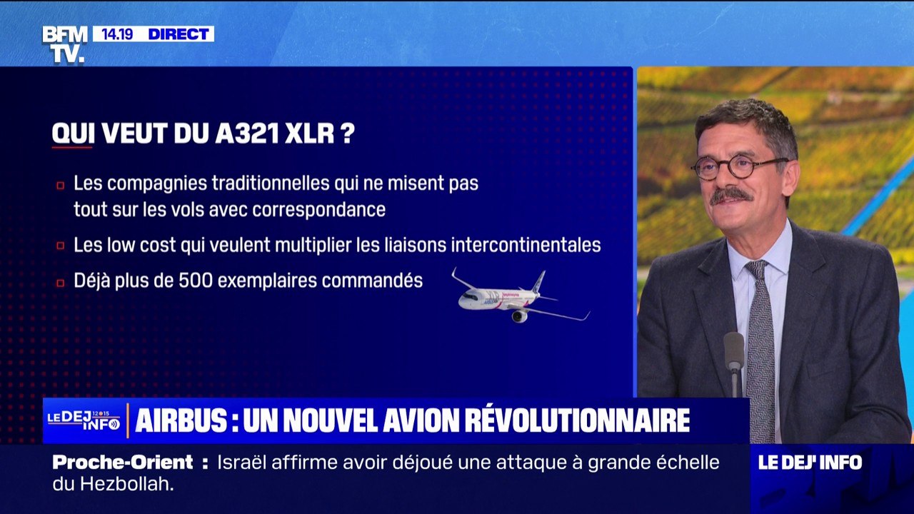 Airbus dévoile le A321 XLR, son nouvel avion révolutionnaire