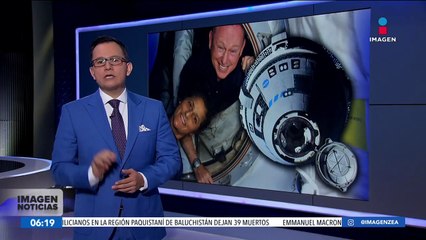 Astronautas varados regresarán en una nave de la empresa SpaceX