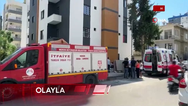 Mersin'de asansör boşluğuna düşen işçi hayatını kaybetti