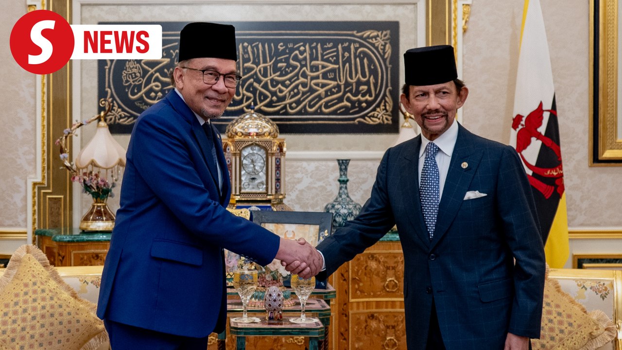 Anwar hails Brunei Sultan's unwavering support, pledges to strengthen Malaysia-Brunei ties