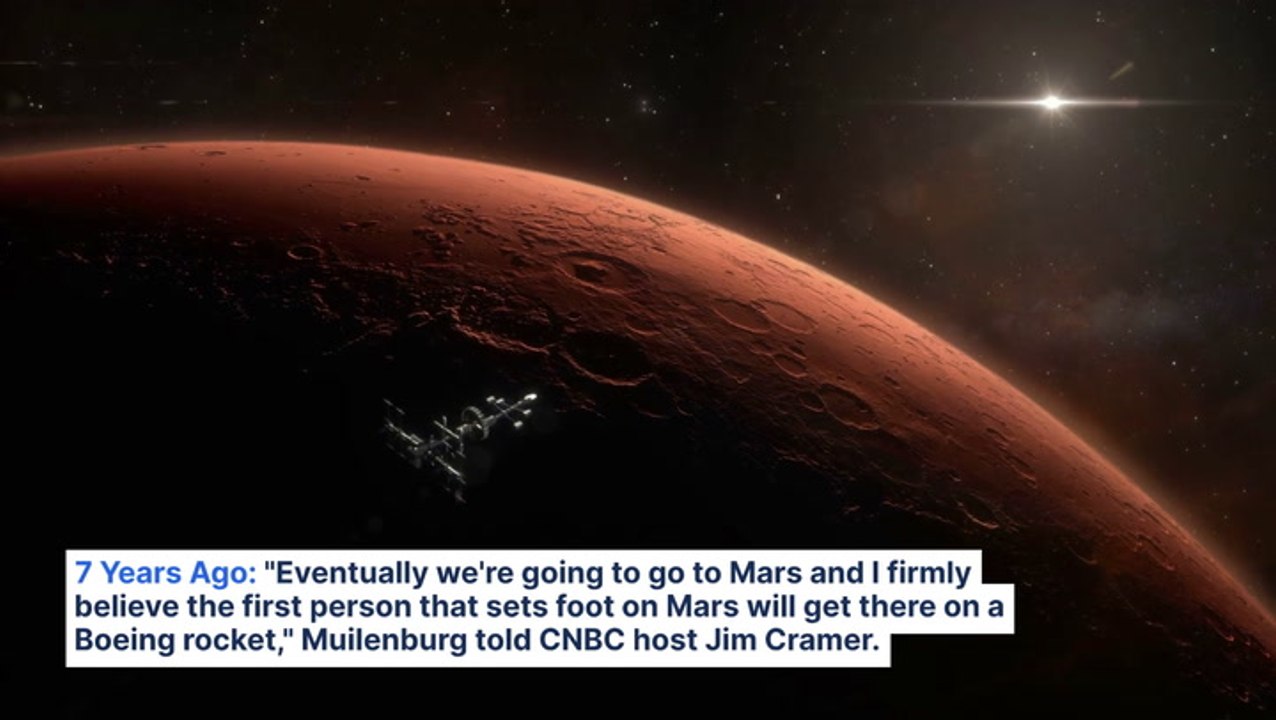 Boeing's Former CEO Dennis Muilenburg Said In 2017 His Company Will Beat Elon Musk To Mars. 7 Years Later, It Has Been Forced To Abandon NASA Astronauts At ISS, Who Will Now Be Rescued By SpaceX