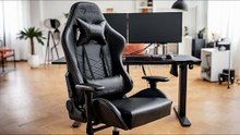 Anda Seat Kaiser 3 Pro XL Gaming Chair for Adults - Ergonomic Black Leather Gaming Chairs with 5D Armrest, Comfortable Office Chair with Lumber Support - Heavy Duty Computer Chair Wide Seat