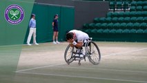 Gustavo Fernández vs Shingo Kunieda (4-6, 6-3, 6-2) | Wimbledon 2019 | Final | Match point