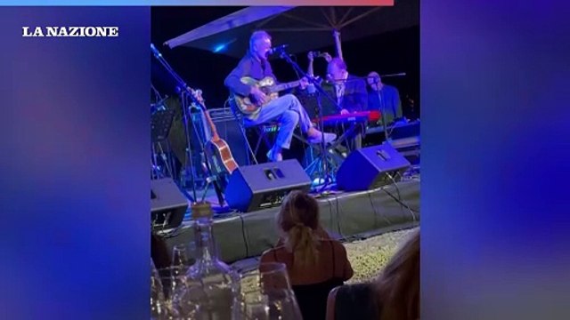 Sting, serata speciale con Zucchero e Antognoni