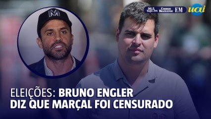 Bruno Engler diz que Pablo Marçal foi censurado