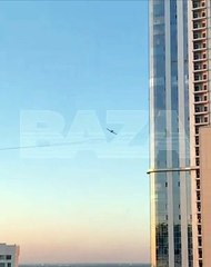 Rusya'da panik! 11 Eylül saldırıları gibi... 37 katlı binaya kamikaze saldırısı