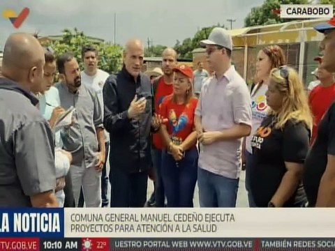 Proyectos aprobados en primera Consulta se ejecutan en la Comuna Manuel Cedeño de Carabobo