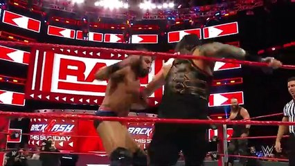FULL MATCH: Reigns, Strowman & Lashley vs. Owens, Zayn & Mahal: Raw, April 30, 2018