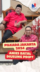 Anies Batal Diusung PDIP ke Pilkada Jakarta 2024?