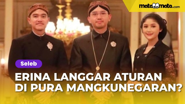 Erina Gudono Diduga Langgar Aturan Penting di Pura Mangkunegaran