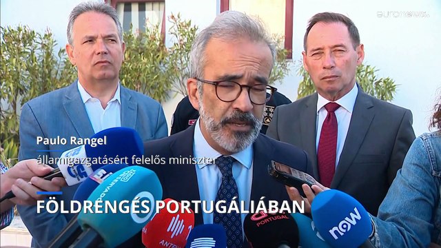 15 éve nem mért erősségű földrengés volt Portugáliában