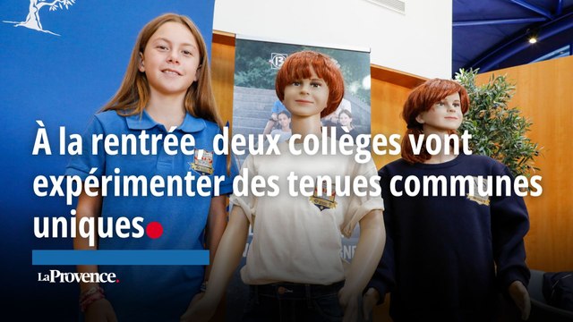 À la rentrée, deux collèges des Bouches-du-Rhône vont expérimenter des tenues communes uniques