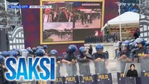 Pagbuwag sa barikada, nauwi sa tensyon at sakitan; 18 inaresto | Saksi