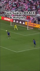 Luis Suárez 2 Goals In Six Minutes @MLS