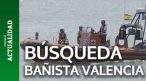 Continúa la búsqueda del bañista desaparecido este domingo en la playa de Massalfassar