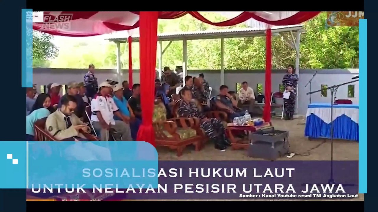 BEKERJASAMA DENGAN PERTAMINA EP JATIBARANG FIELD LANAL CIREBON GELAR SOSIALISASI HUKUM DAN KEAMANAN LAUT