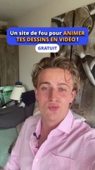 Un site de fou pour animer des dessins en vidéo 