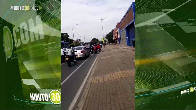 Motociclistas se manifiestan en Cali contra controles de tránsito Hay congestión en al norte de Sameco