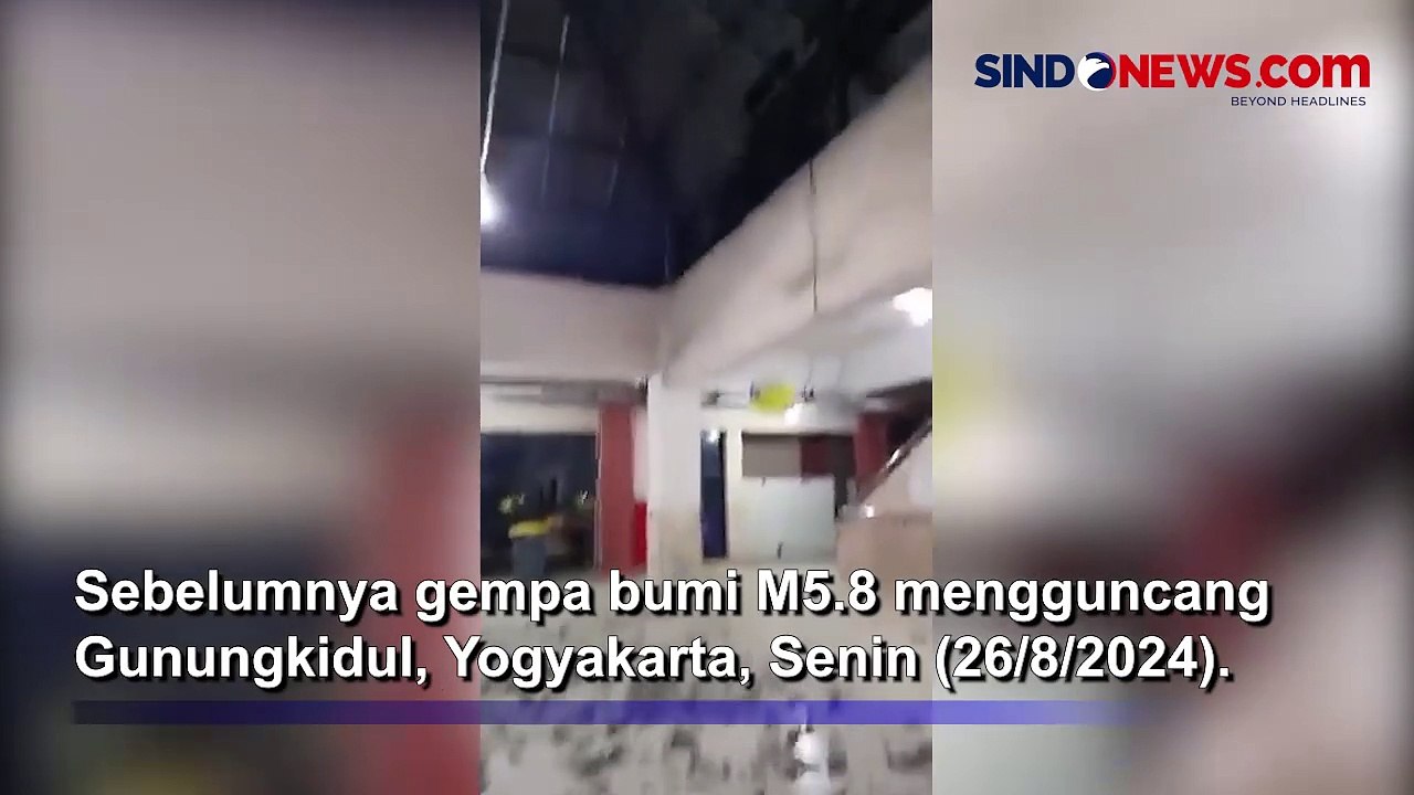 Rumah dan Fasiltas Umum Rusak Terdampak Gempa M5.8 di Gunungkidul