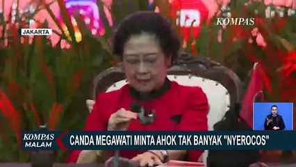 Goda Ahok yang Suka 'Nyerocos', Megawati: Jangan Mau Diwawancara Media