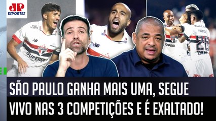 "TEM QUE RESPEITAR, cara! O São Paulo BRIGA PELO TÍTULO das 3 COMPETIÇÕES e..." SPFC é EXALTADO!