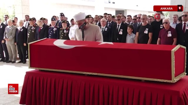 Eski Jandarma Genel Komutanı Galip Mendi son yolcuğuna uğurlandı