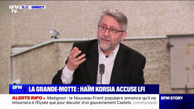 Synagogue attaquée: Haïm Korsia, grand Rabbin de France, accuse La France insoumise de désinhibition de l'antisémitisme