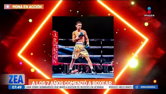 Él es Alan Rey David Picasso, campeón de boxeo y estudiante de neurociencias