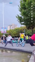 Outstanding street stunts #entertainment video #trending