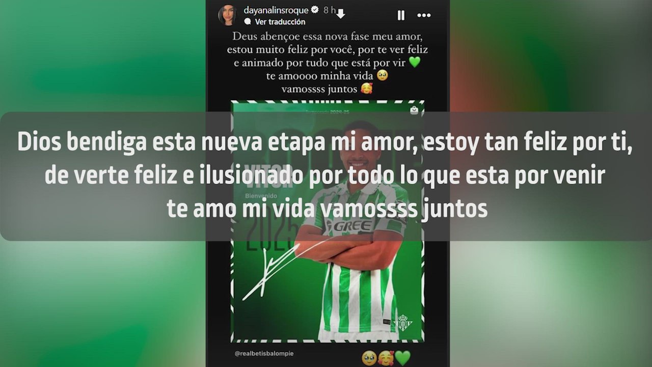 El misterioso mensaje de la mujer de Vitor Roque al marcharse del Barça