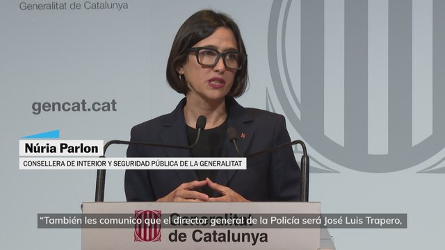 Trapero será el nuevo director general de los Mossos y el comisario Esquius el nuevo jefe
