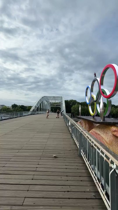"Croissants Closing The Olympics In Style Follow For More"...!!