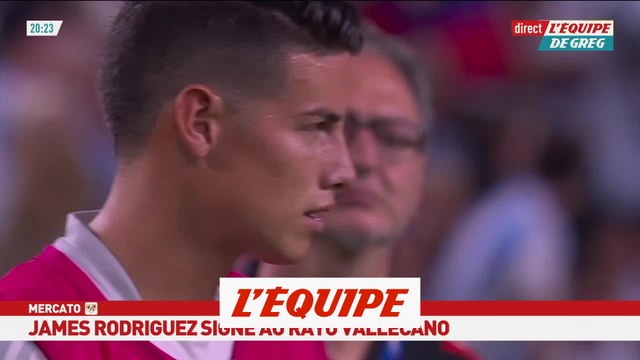James Rodriguez s'engage au Rayo Vallecano - Foot - ESP - Transferts