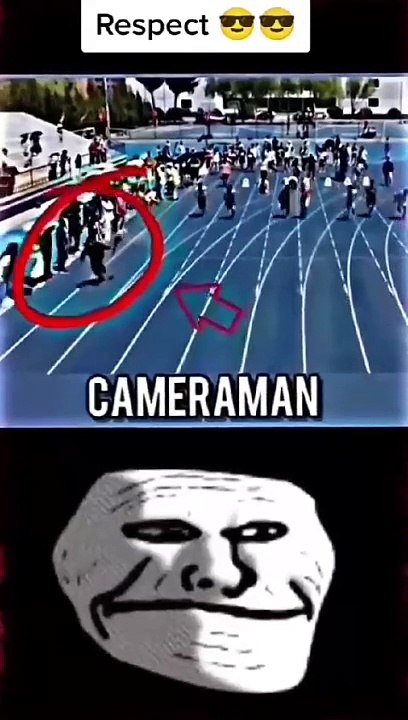 Funny cameraman