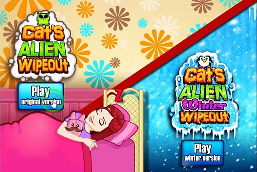 Victorious: Cat's Alien Winter Wipeout Gameplay