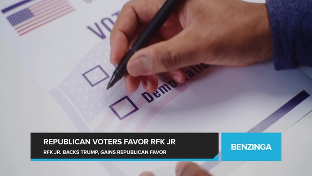 Republicans More Favorable to RFK Jr. Than Democrats as the Former Independent Candidate Throws His Support Behind Trump