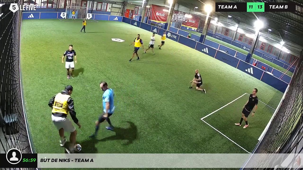 But de Niks - Team A