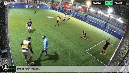 But de Niks - Team A