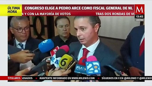 Congreso elige a Pedro Arce Jardón como nuevo Fiscal General de Nuevo León