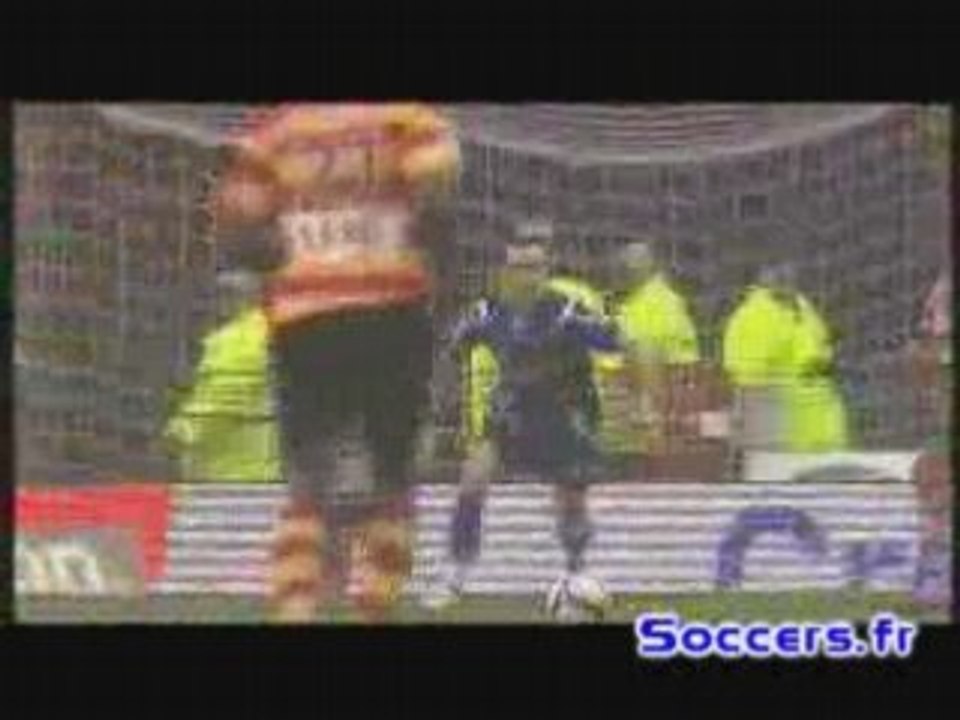 Lens Sochaux : 2-1 (Dindane)