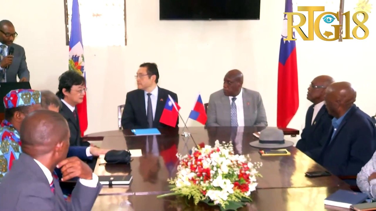 Siyati akò ant MARNDR ak Anbasadè Chine Taïwan...